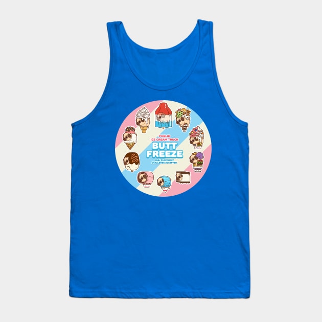 Ice Cream Truck Tank Top by Puglie Pug 